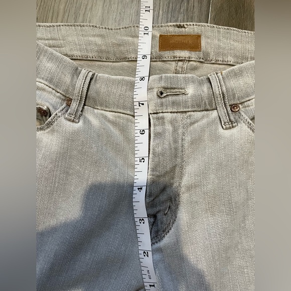 🩶 MOTHER The Looker Pop Driftwood Jeans STUNNING!! - Picture 8 of 12